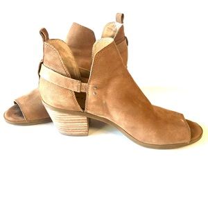 Lucky Brand Peep Toe Bootie